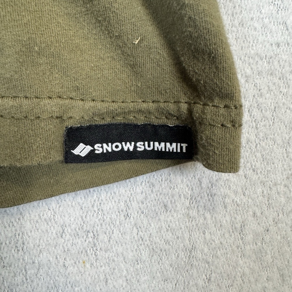 Snow Summit Mens Long Sleeve XL T-Shirt Skiing Outdoor Sport Big Bear Mountain - Picture 3 of 9
